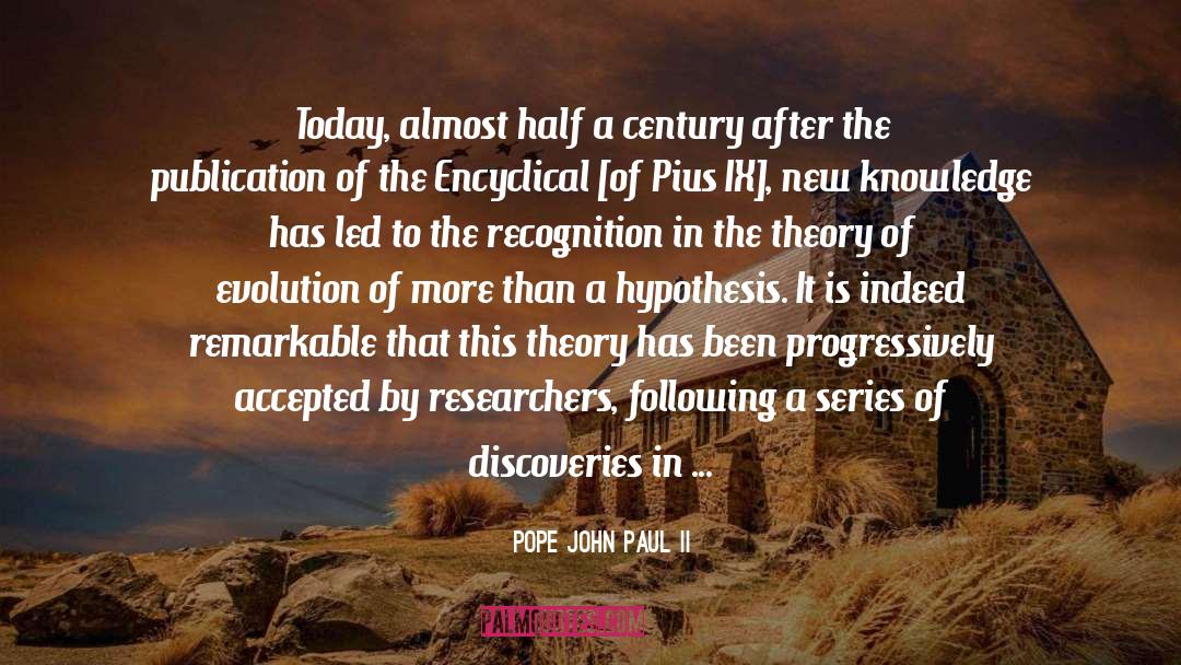 Ref 1 Ix quotes by Pope John Paul II