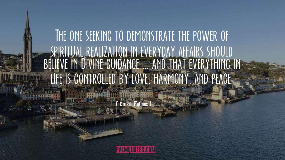 Refection Peace quotes by Ernest Holmes