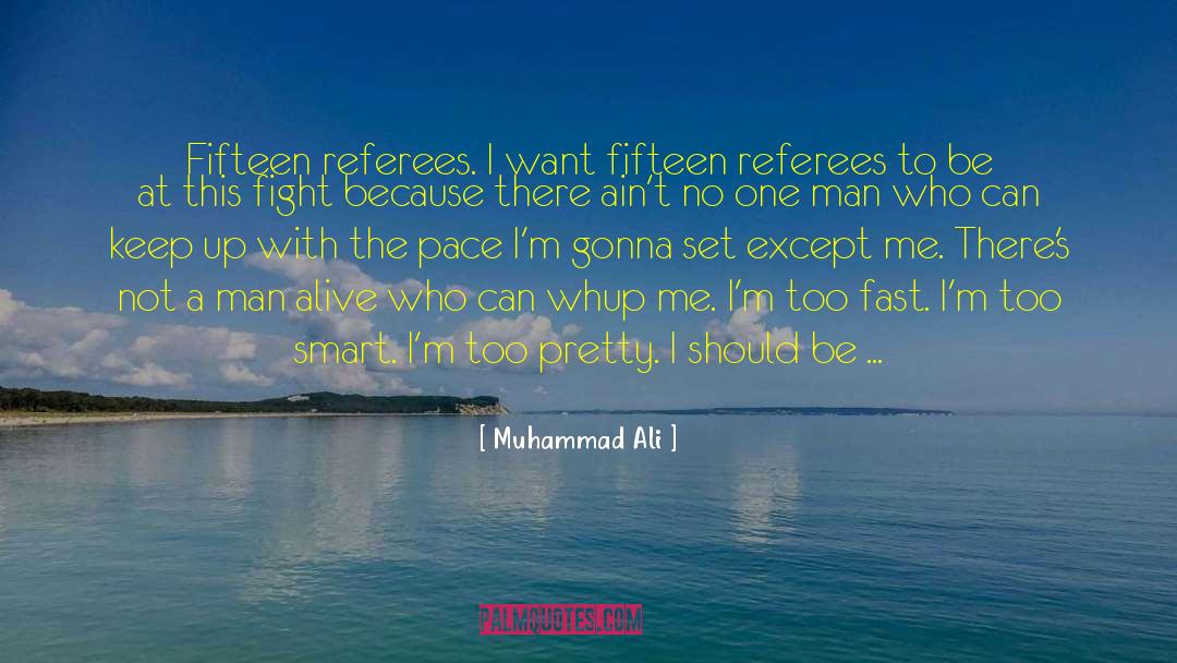 Referee quotes by Muhammad Ali