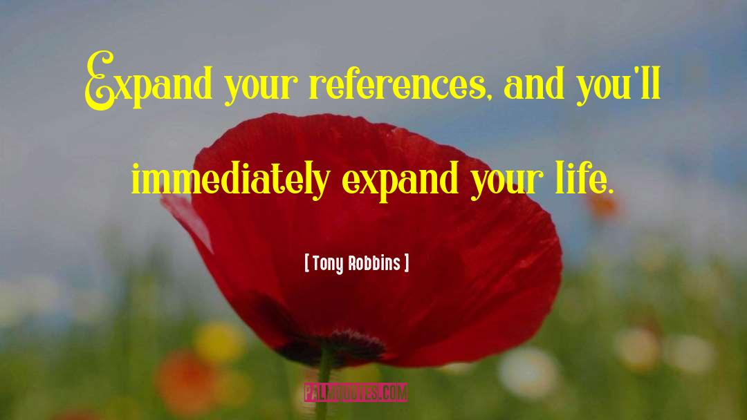 References quotes by Tony Robbins