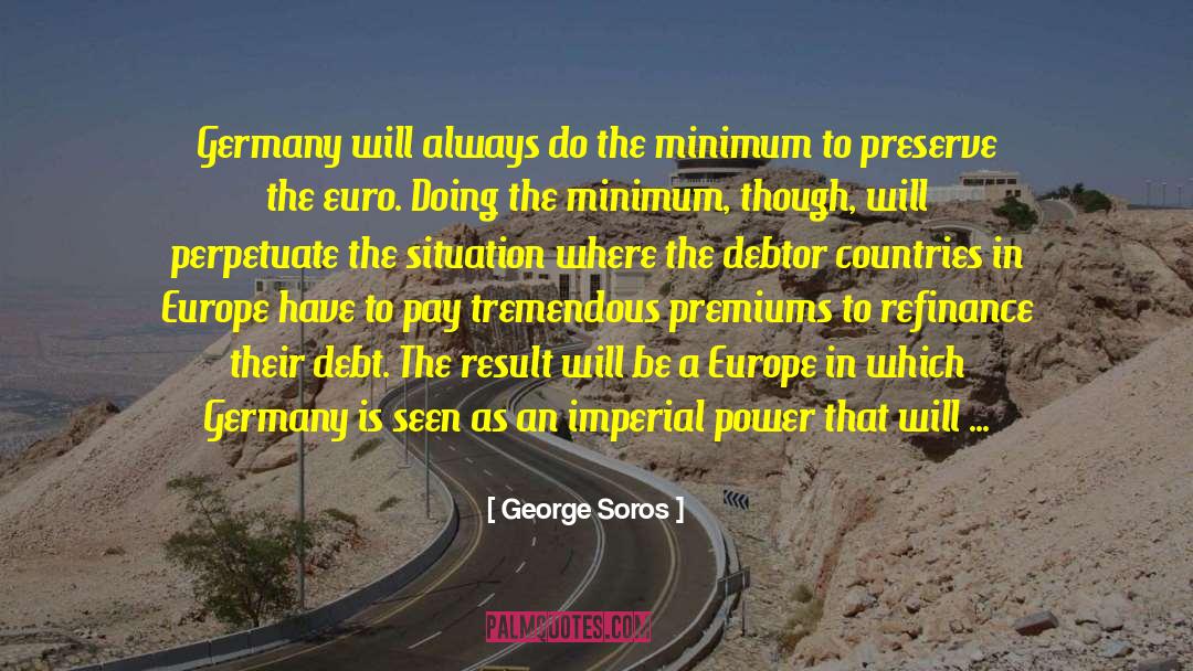Refinance quotes by George Soros