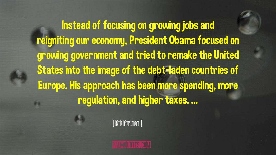 Refinanced Debt quotes by Rob Portman