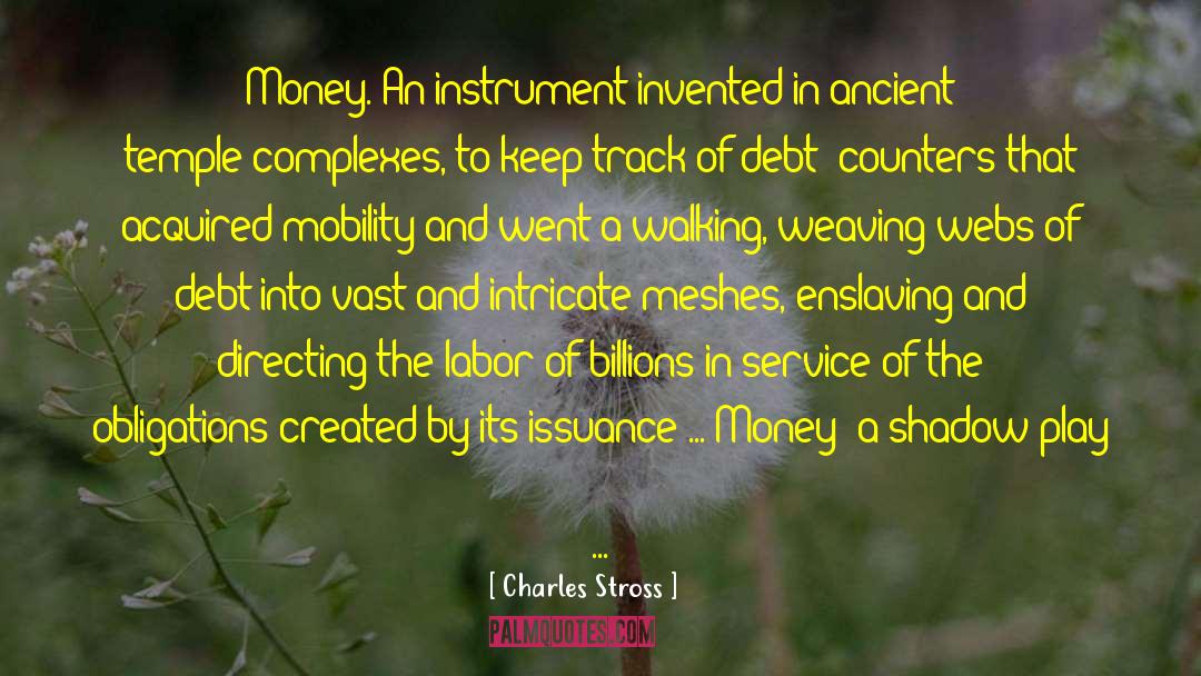Refinanced Debt quotes by Charles Stross