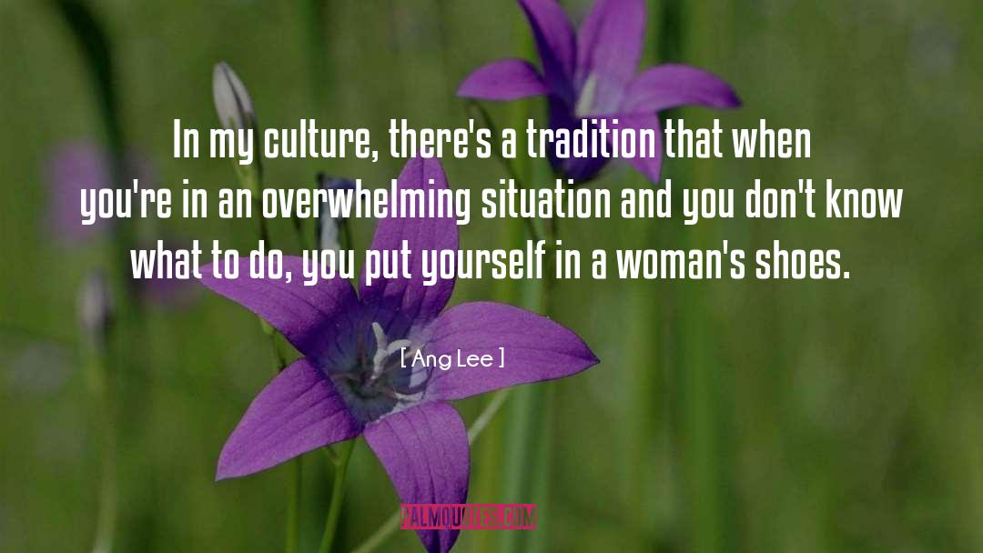 Refined Woman quotes by Ang Lee