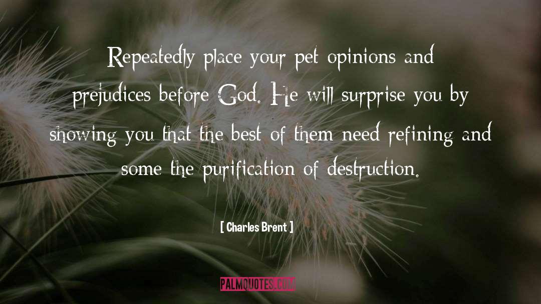 Refining quotes by Charles Brent
