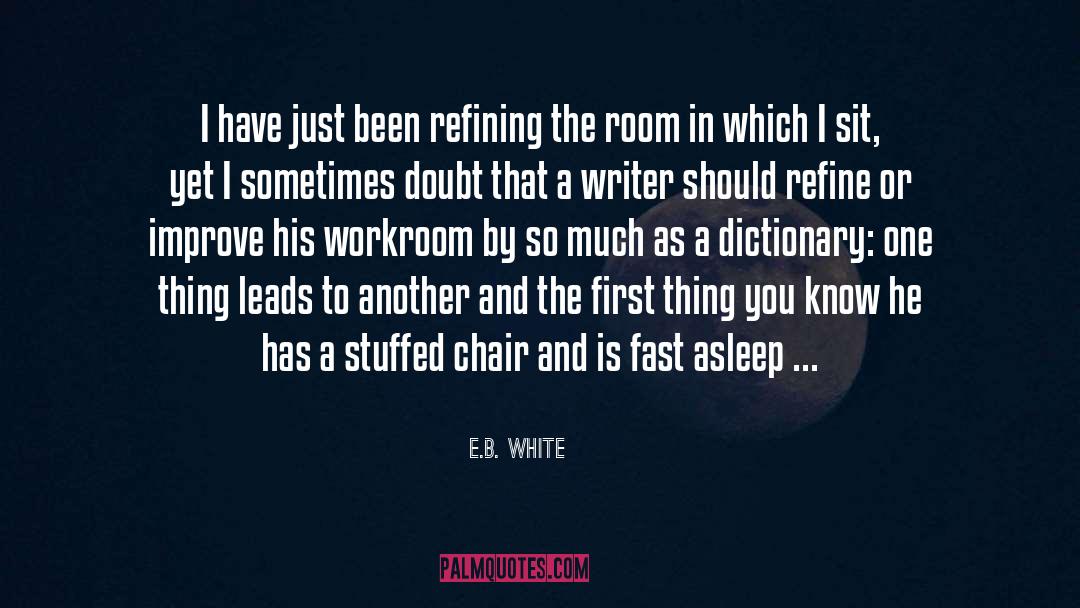 Refining quotes by E.B. White