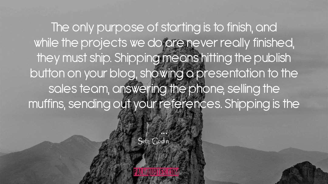 Refitted Ship quotes by Seth Godin