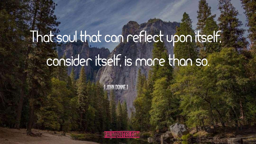 Reflect quotes by John Donne