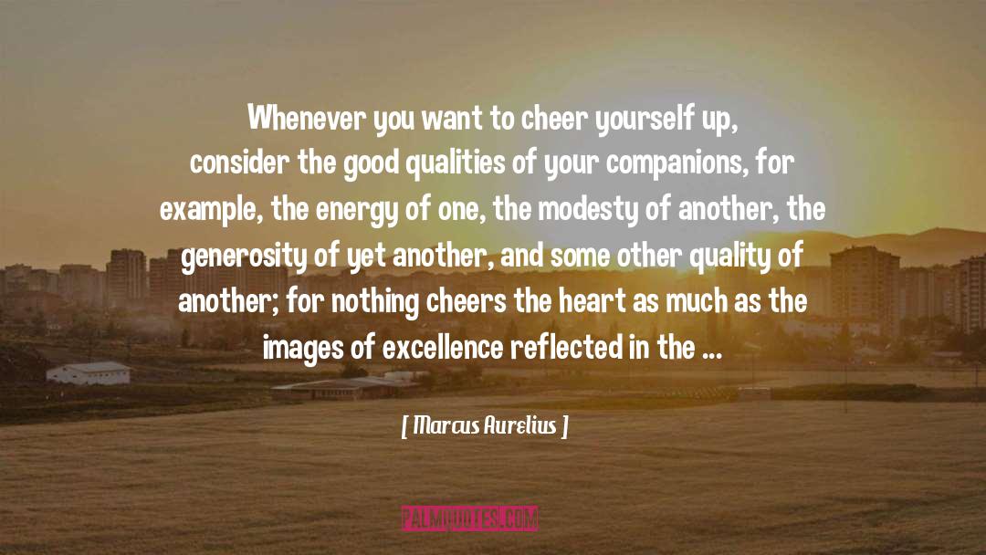 Reflected quotes by Marcus Aurelius