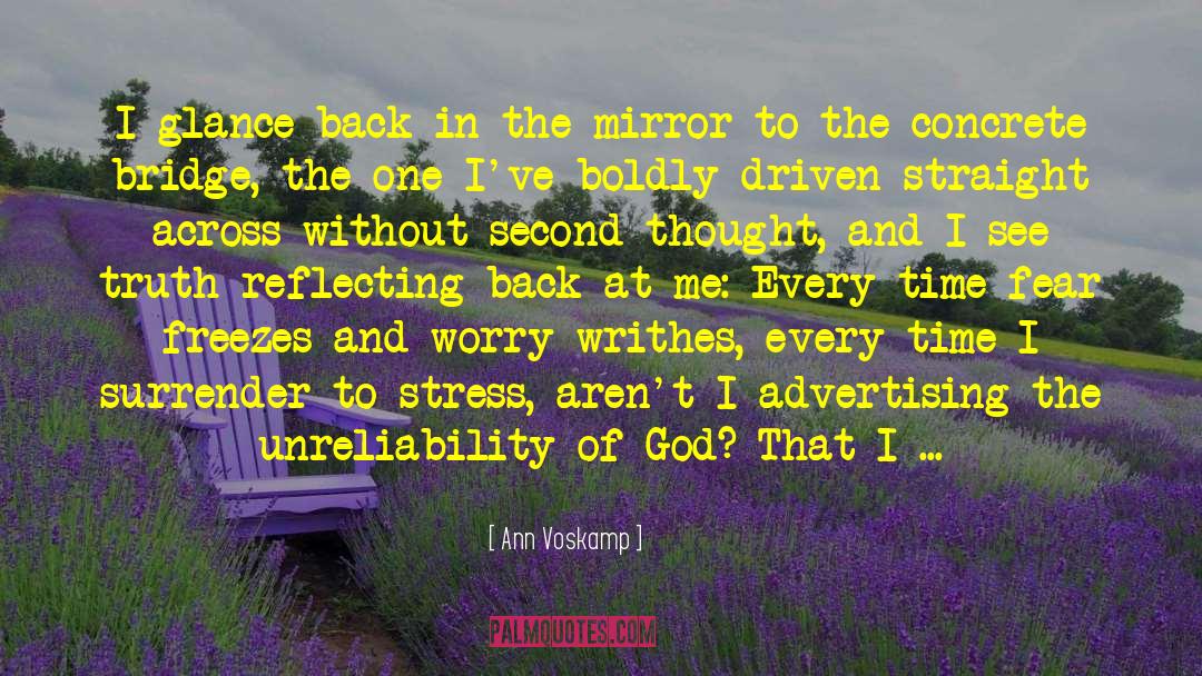Reflecting Back quotes by Ann Voskamp
