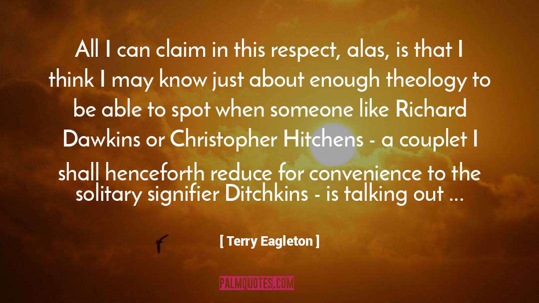 Reflecting Back quotes by Terry Eagleton