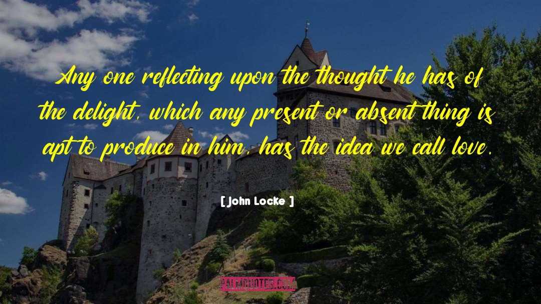Reflecting quotes by John Locke