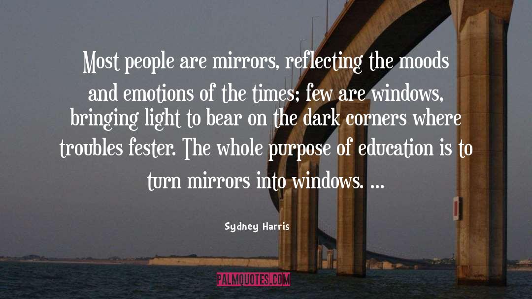 Reflecting quotes by Sydney Harris
