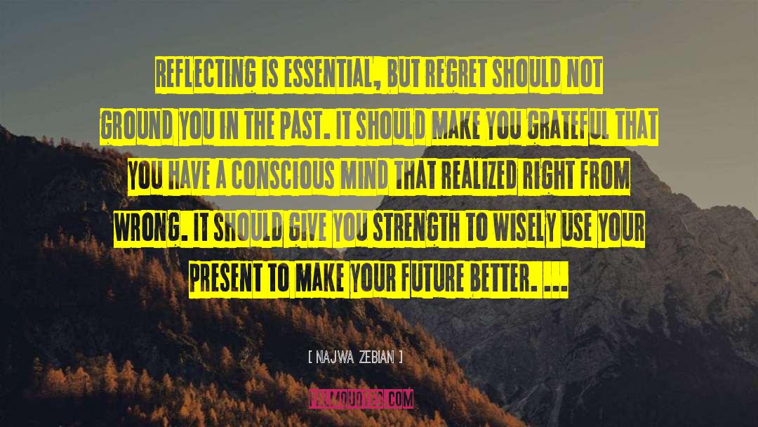 Reflecting quotes by Najwa Zebian