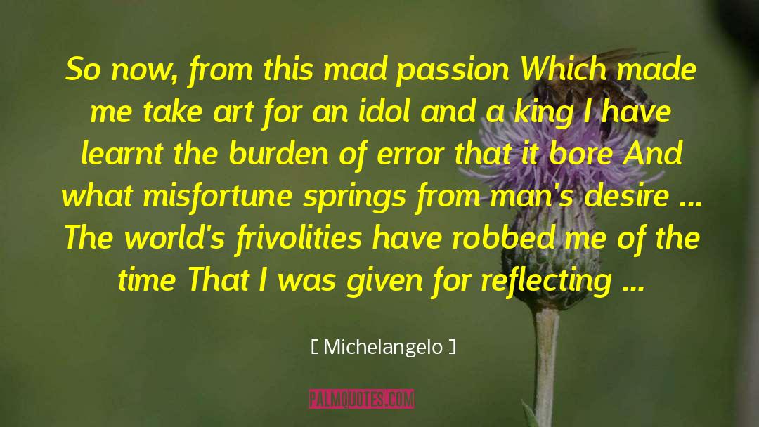 Reflecting You quotes by Michelangelo