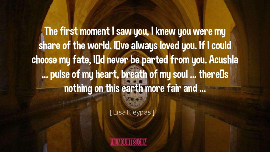 Reflection Of Your Heart quotes by Lisa Kleypas