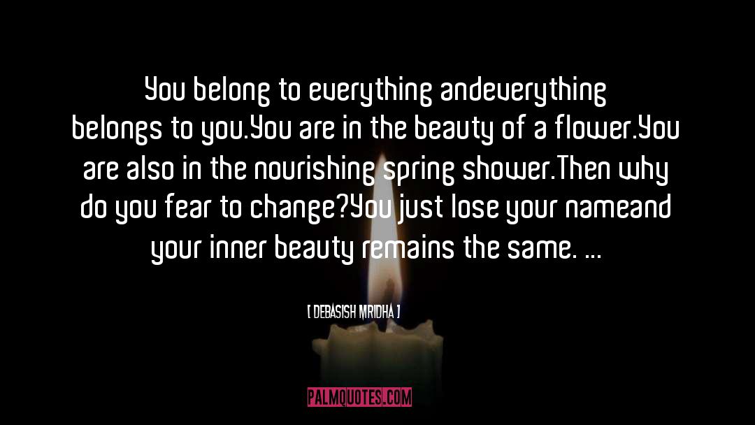 Reflection Of Your Inner Beauty quotes by Debasish Mridha
