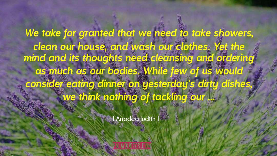 Reflection Of Your Thoughts quotes by Anodea Judith