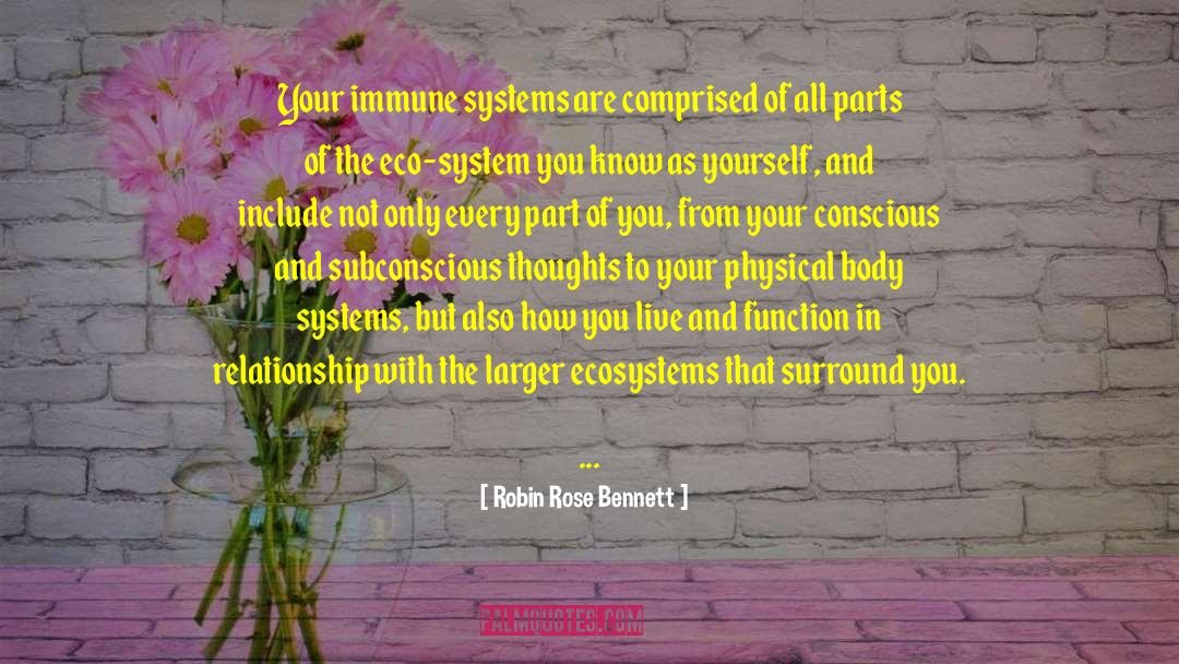 Reflection Of Your Thoughts quotes by Robin Rose Bennett