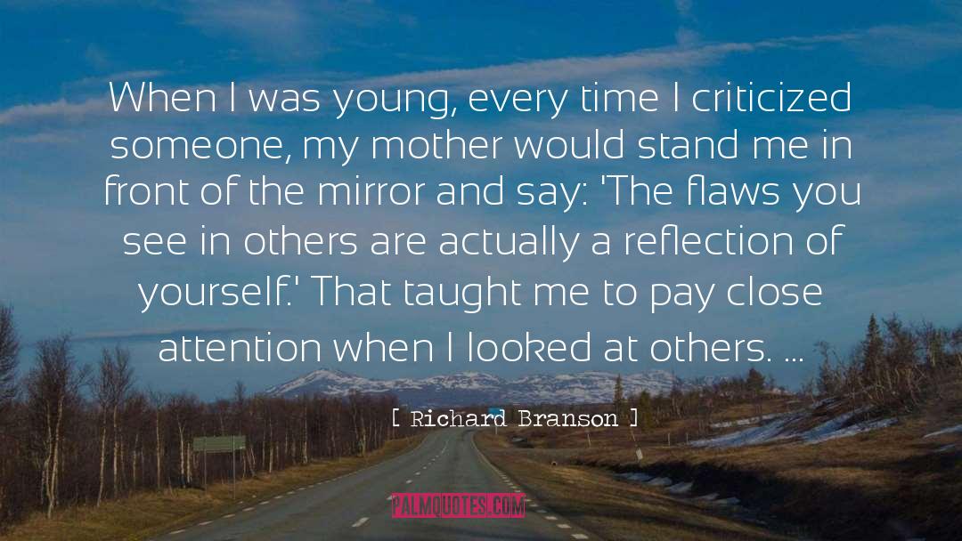 Reflection Of Yourself quotes by Richard Branson
