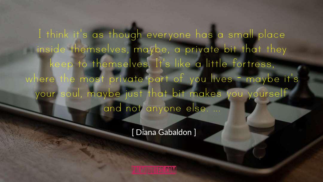 Reflection Of Yourself quotes by Diana Gabaldon