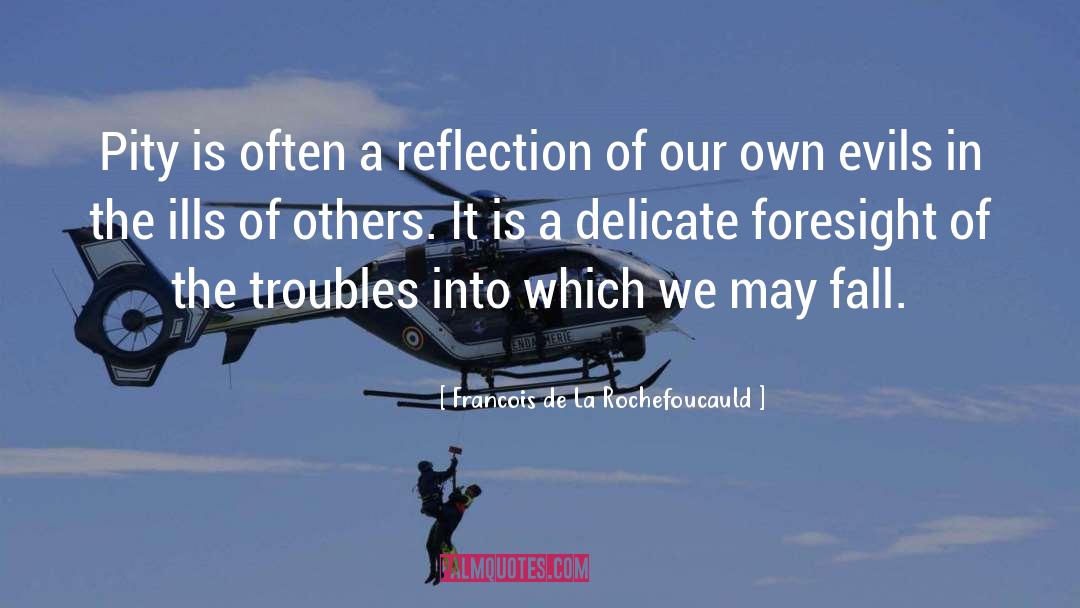 Reflection quotes by Francois De La Rochefoucauld