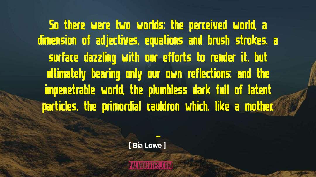 Reflections Of Our Thoughts quotes by Bia Lowe