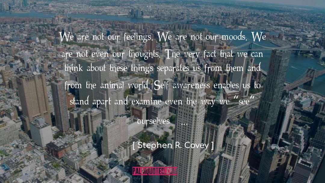 Reflections Of Our Thoughts quotes by Stephen R. Covey