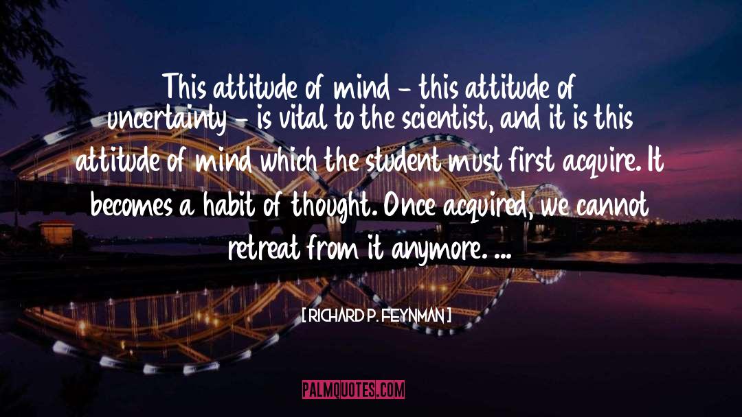 Reflective Mind quotes by Richard P. Feynman