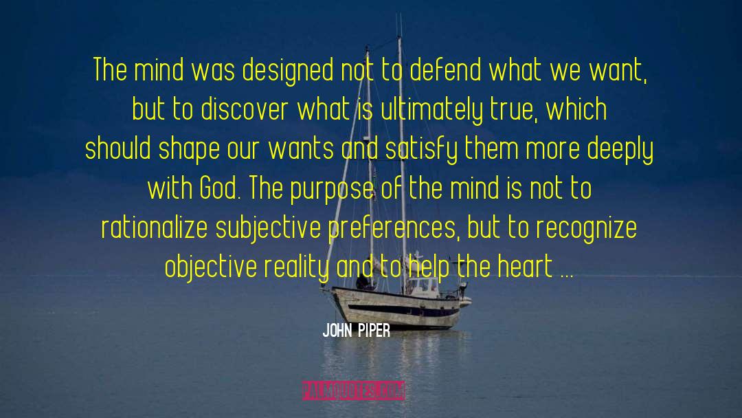 Reflective Mind quotes by John Piper