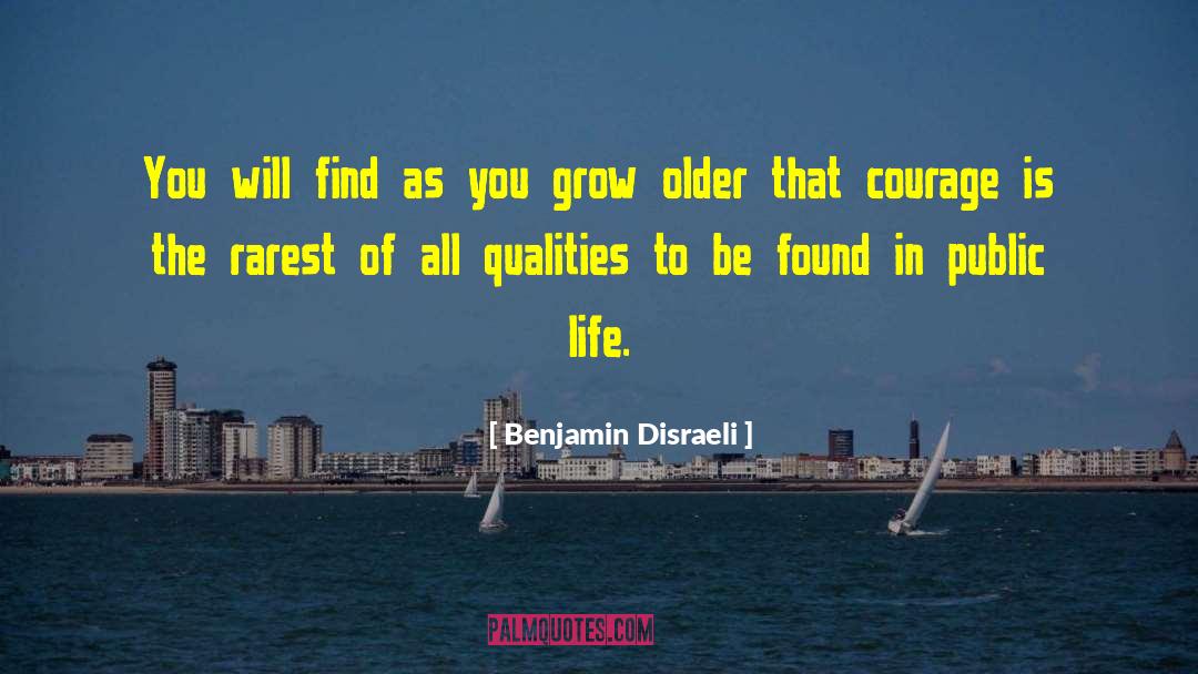 Reflective Qualities quotes by Benjamin Disraeli