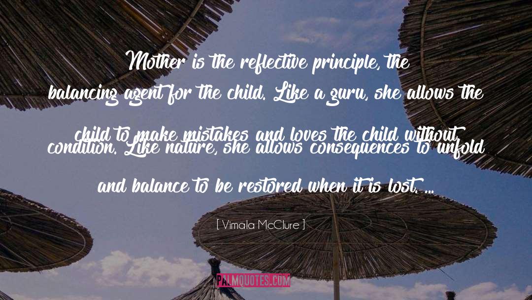 Reflective quotes by Vimala McClure