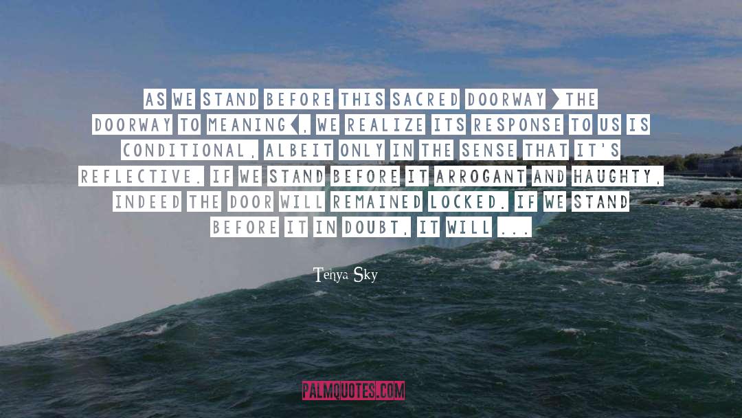 Reflective quotes by Tehya Sky