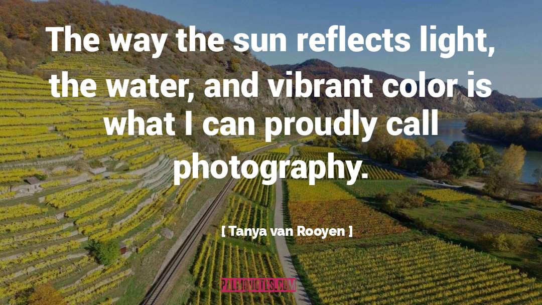 Reflects quotes by Tanya Van Rooyen