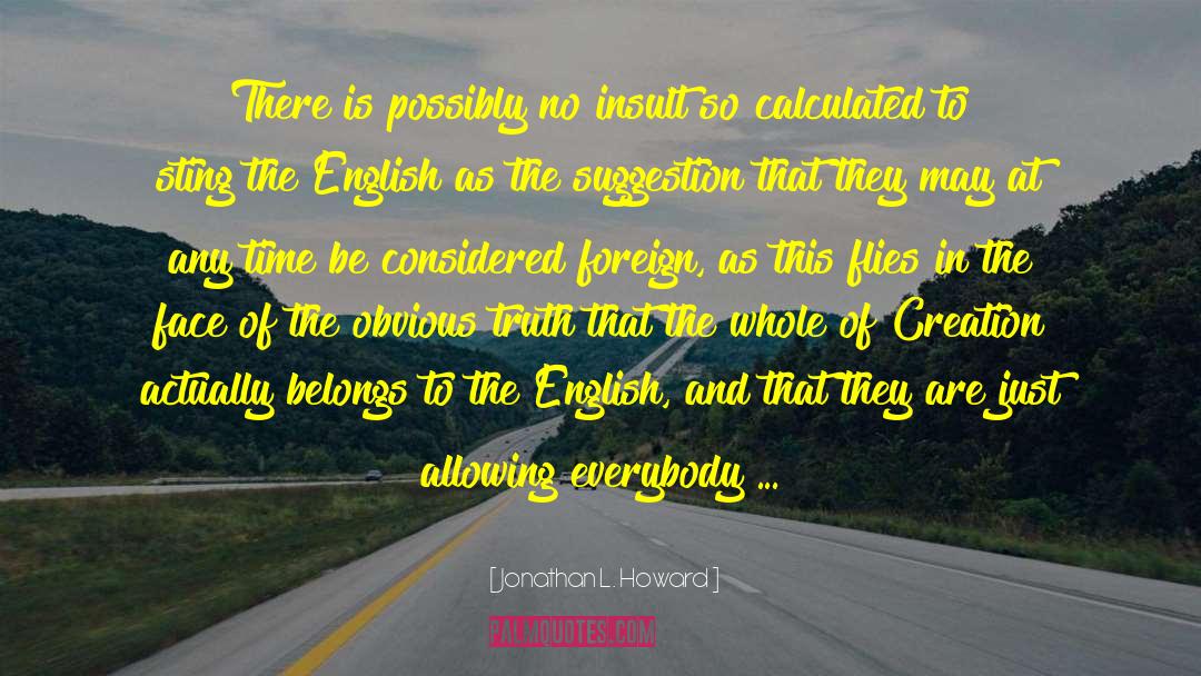 Refleja In English quotes by Jonathan L. Howard
