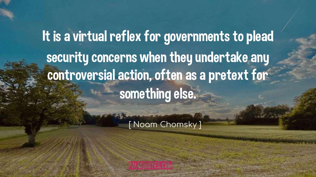 Reflex quotes by Noam Chomsky