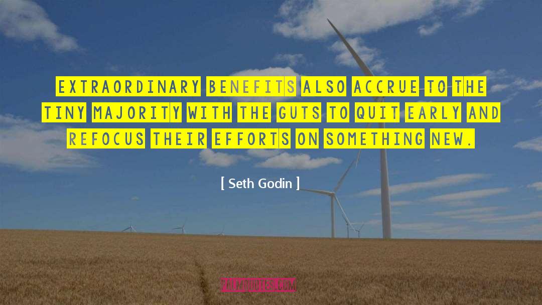 Refocus quotes by Seth Godin