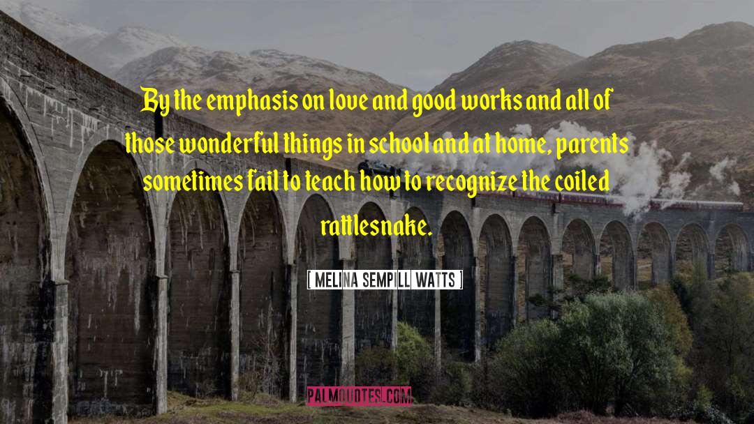 Reform School quotes by Melina Sempill Watts