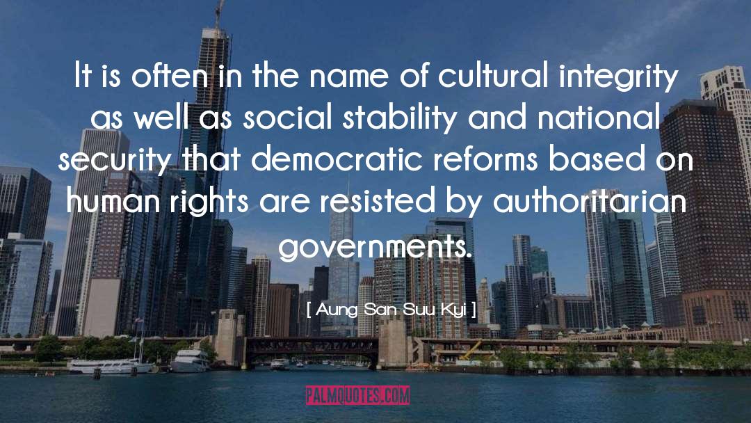 Reforms quotes by Aung San Suu Kyi