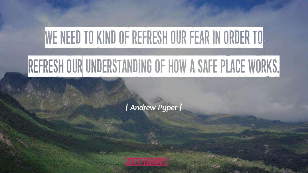 Refresh quotes by Andrew Pyper
