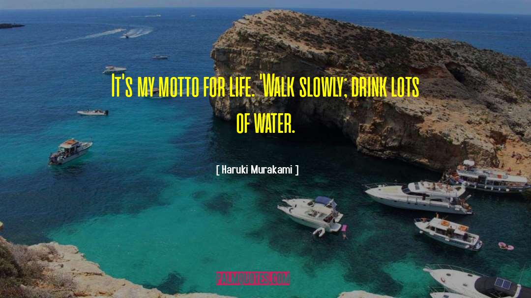 Refreshing Water quotes by Haruki Murakami