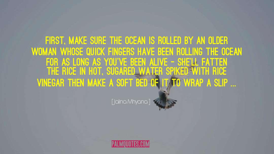 Refreshing Water quotes by Jalina Mhyana