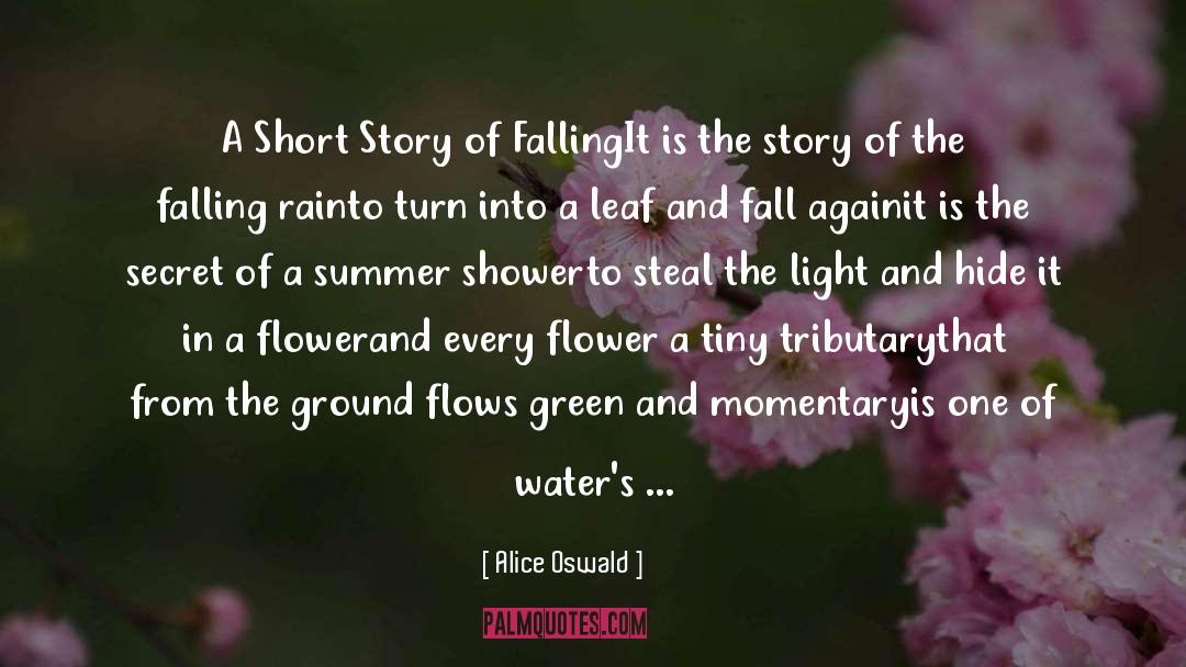 Refreshing Water quotes by Alice Oswald