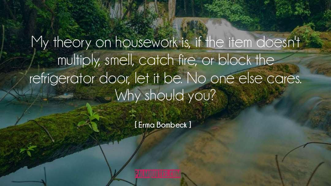 Refrigerator quotes by Erma Bombeck