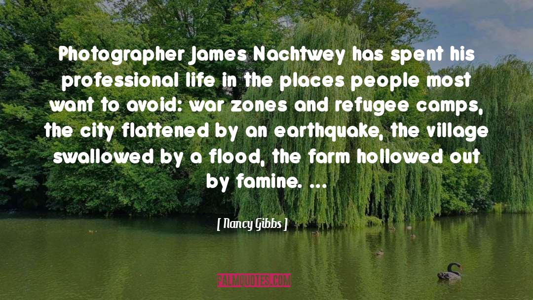 Refugee quotes by Nancy Gibbs