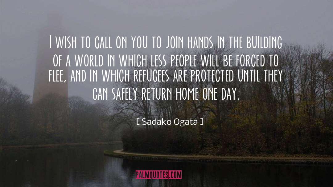 Refugee quotes by Sadako Ogata