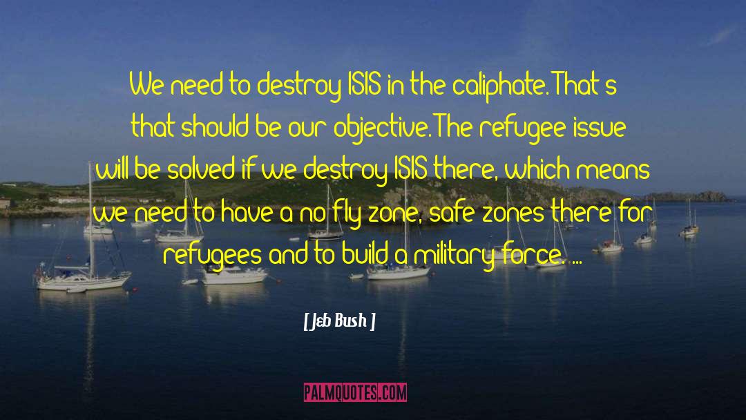 Refugees Welcome quotes by Jeb Bush