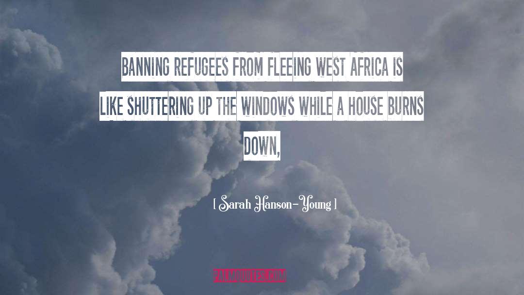 Refugees Welcome quotes by Sarah Hanson-Young