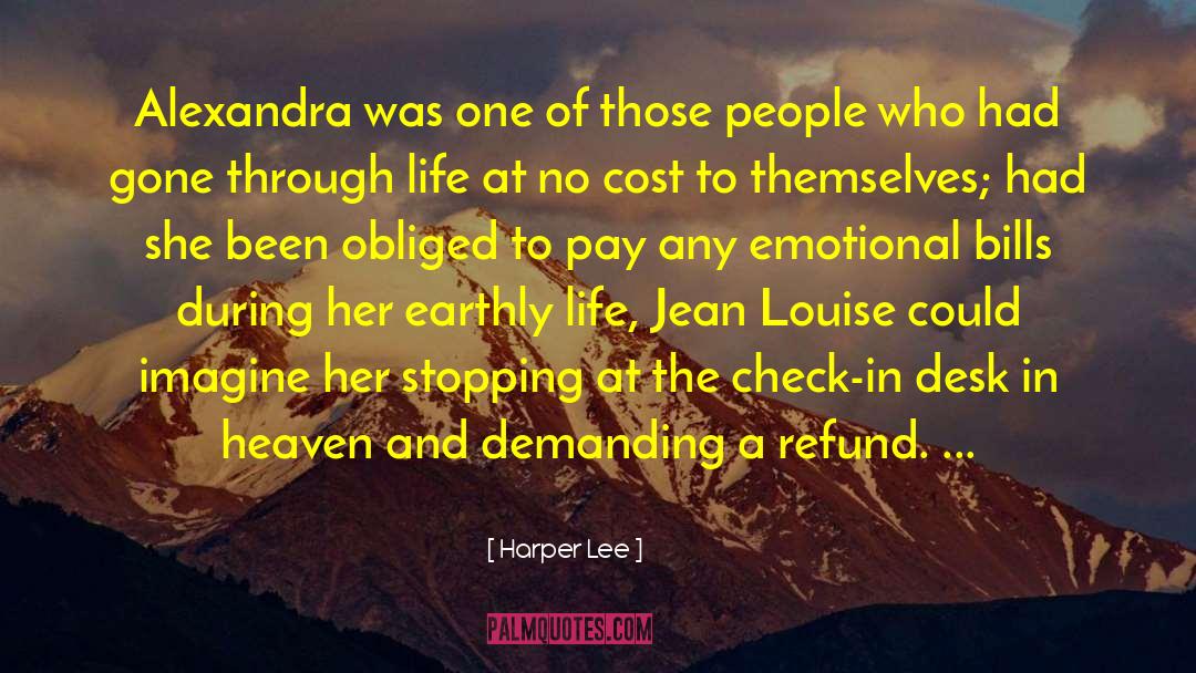 Refund quotes by Harper Lee