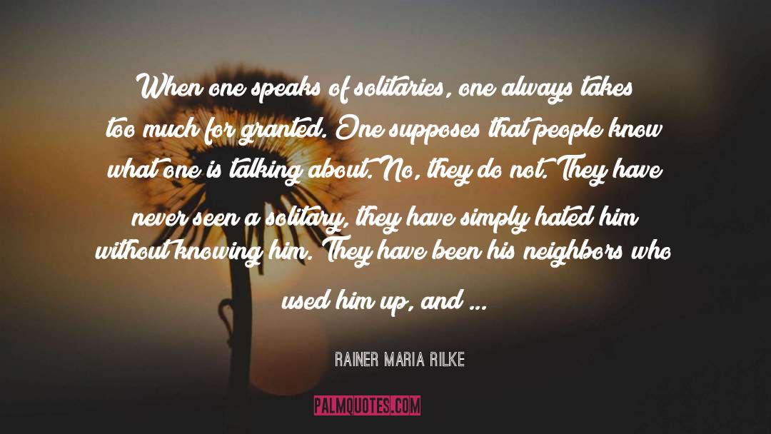 Refused quotes by Rainer Maria Rilke